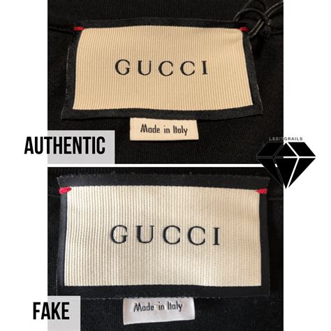 gucci logo replica shirt|authentic gucci tag.